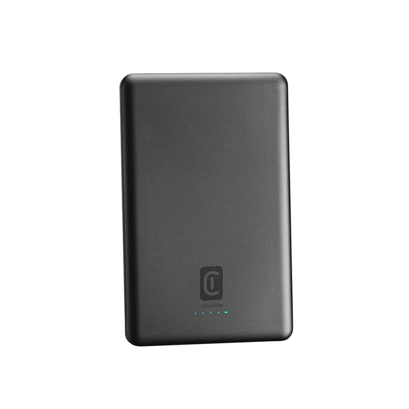 CELLULAR LINE 471674 Power Bank Mag Lite 5000mAh 7.5W MagSafe με Θύρα Type-C Γκρι (490791)
