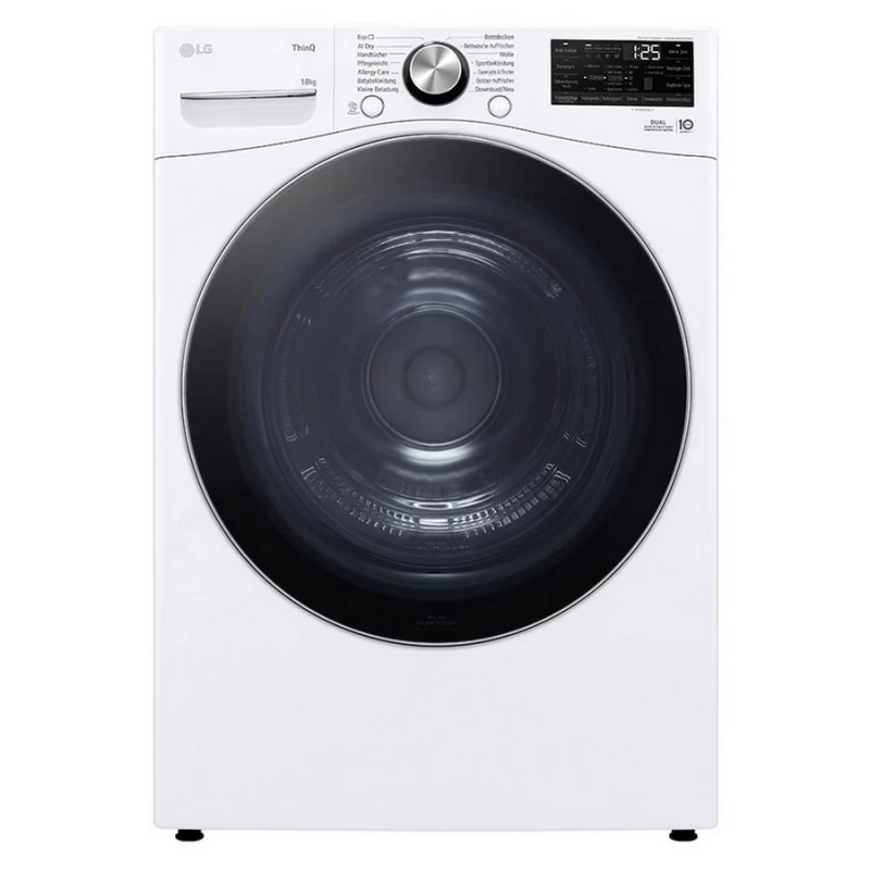 LG RH18U8AVCW Υβριδικό με Aντλία Θερμότητας Στεγνωτήριο 18kg