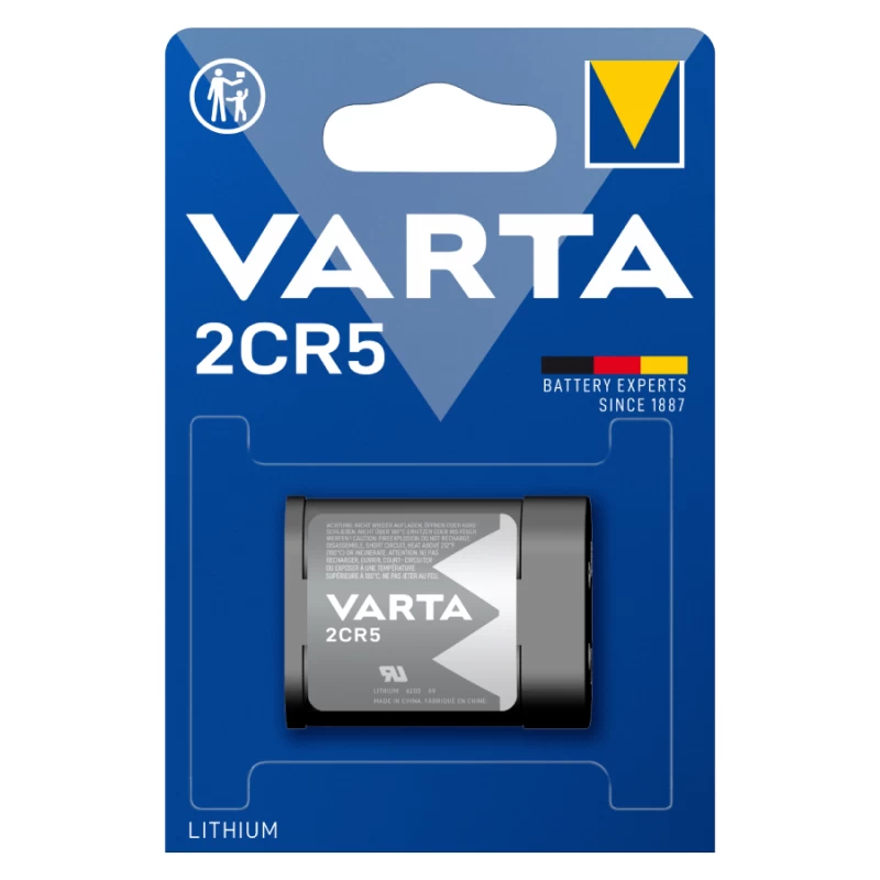 VARTA 6203301401 2CR5 S Lithium Blister 1 (12220)