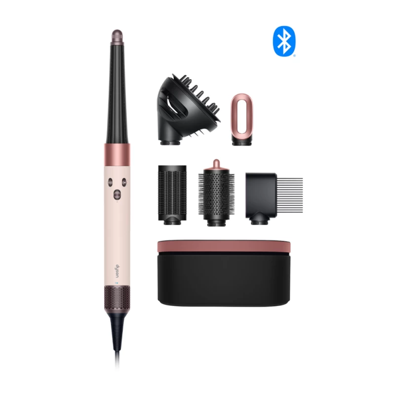 Dyson HS08 Airwrap i.d. Curly+Coily Ceramic Pink/Rose Gold Βούρτσα Μαλλιών (87376)