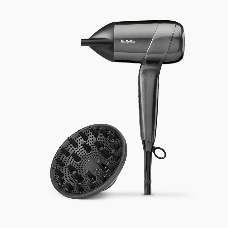 Babyliss D6200E Titanium Shine 1600W Σεσουάρ Μαλλιών (214692)