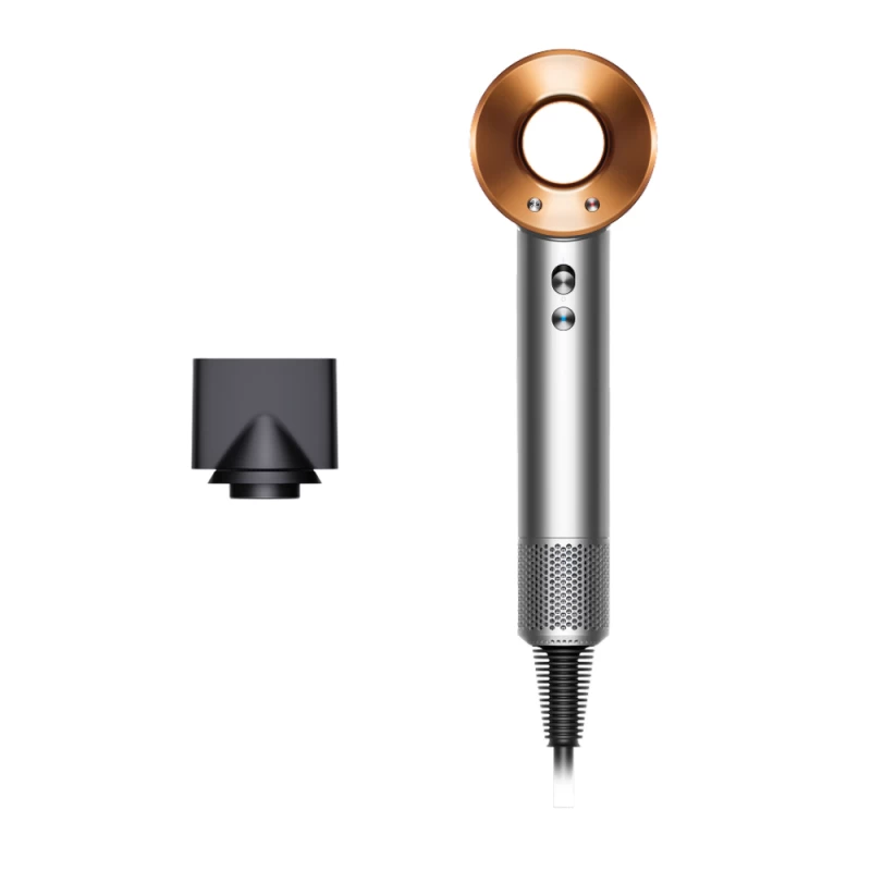 Dyson HD07 Supersonic Origin Bright Nickel / Bright Copper Σεσουάρ Mαλλιών (87381)
