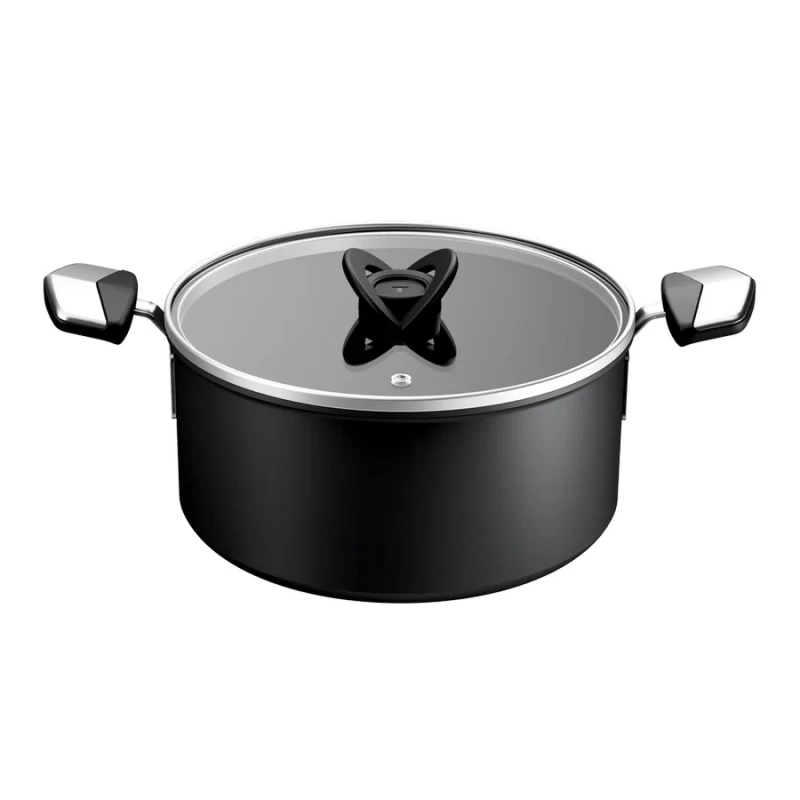 Tefal Excellence Αντικολλητική Κατσαρόλα 24εκ με Καπάκι G32046 (2100139048)