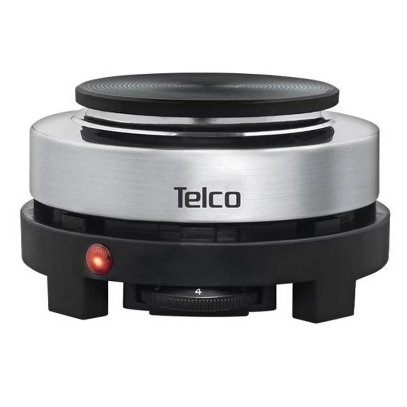 Telco YQ-105 Inox Μονή Ηλεκτρική Εστία 500W με Διάμετρο 9.6cm (060153)