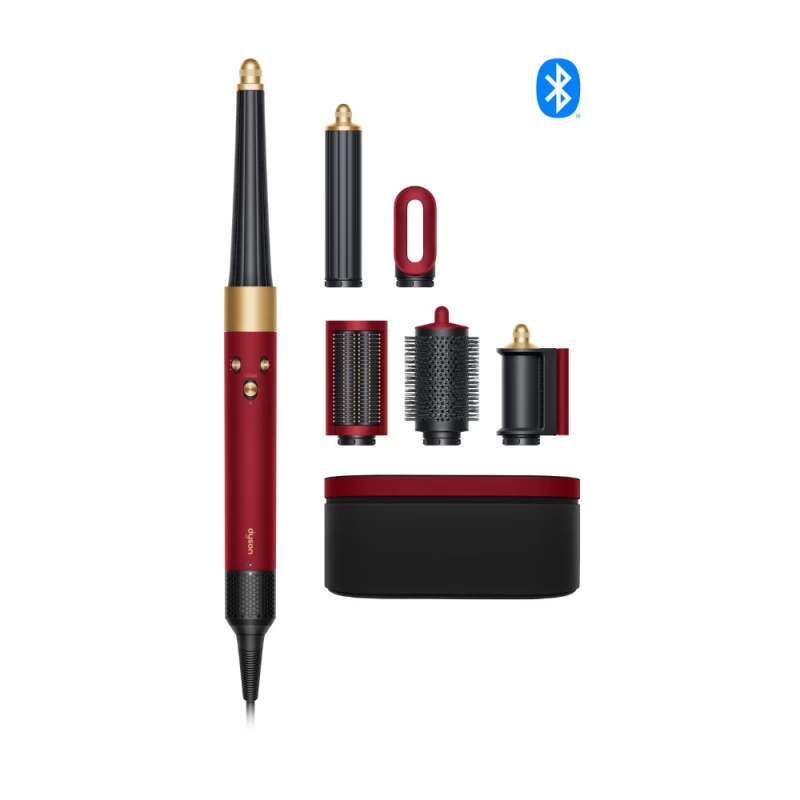 Dyson HS08 Airwrap i.d. Straight+Wavy Red Velvet/Gold (87380)