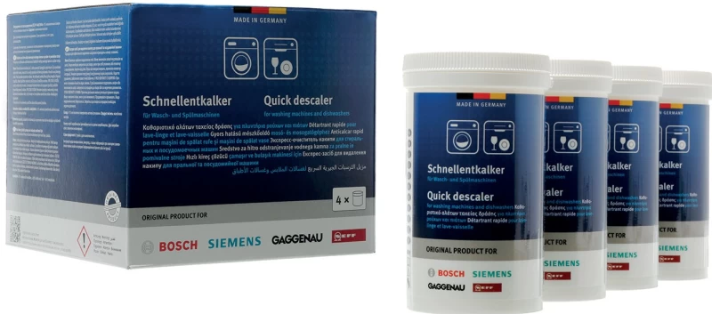 Bosch 312352 Αφαλατωτής Πλυντηρίων 4x250gr