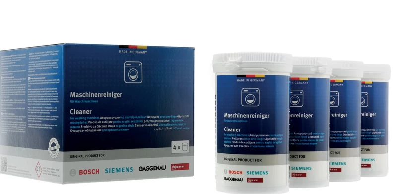 Bosch 312507 Καθαριστικό Πλυντηρίων Ρούχων (4 x 200gr)