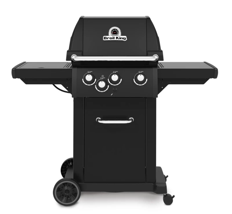 Broil King ΣΕΤ Royal 340 Shadow Ψησταριά Υγραερίου (8242-63SDW) + 18673 Πλευρικός Καυστήρας