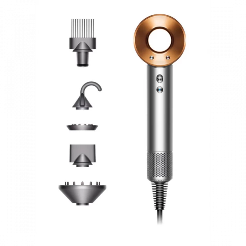 Dyson HD07 Supersonic Nickel/Copper Σεσουάρ Mαλλιών 389922-01 (87326)