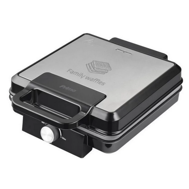 Primo Βαφλιέρα PRWM-40548 4 θέσεων 1500W Inox/Μαύρη (400548)