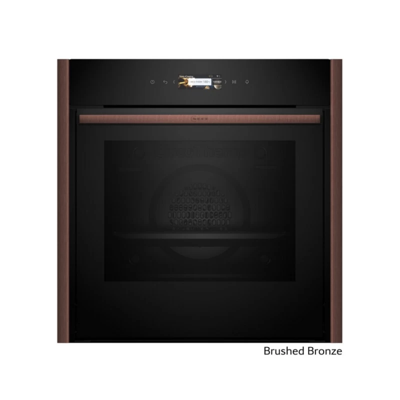 Neff NOV60E6B2 Εντοιχιζόμενος Φούρνος 60cm Brushed Bronze (B59CR3AY0 + Z9060BYO)