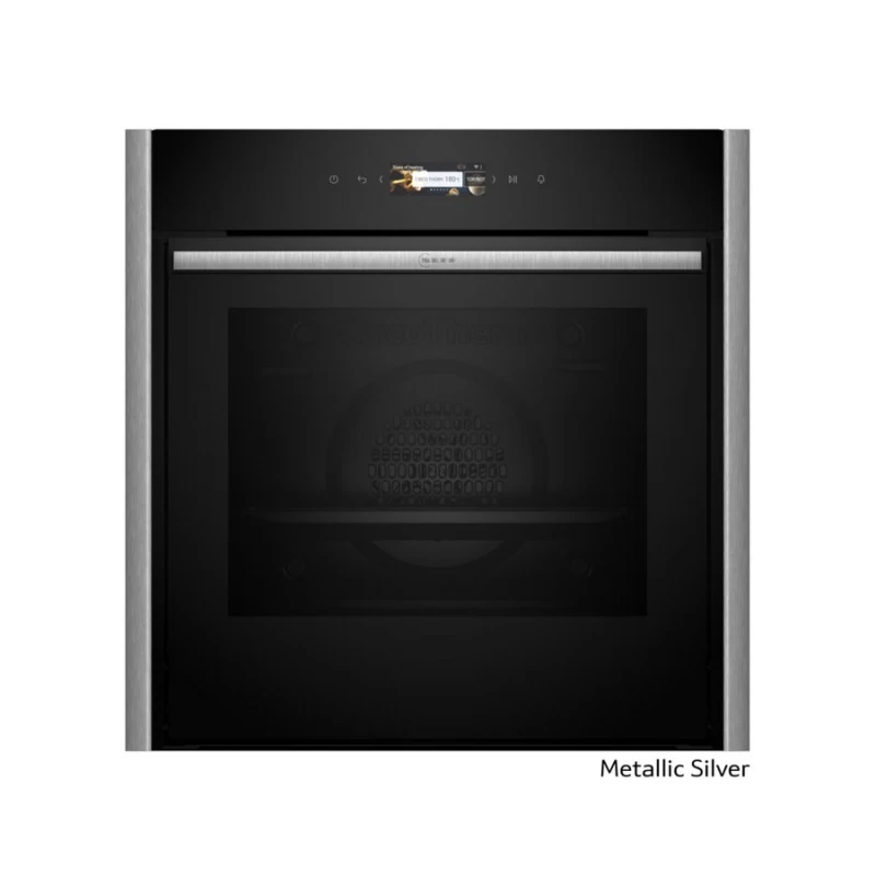 Neff NOV60E6M2 Εντοιχιζόμενος Φούρνος 60cm Metallic Silver (B59CR3AY0 + Z9060MYO)