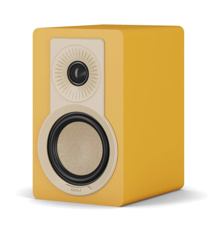 Dali Kupid Golden Yellow Ηχεία Βιβλιοθήκης (Ζεύγος)