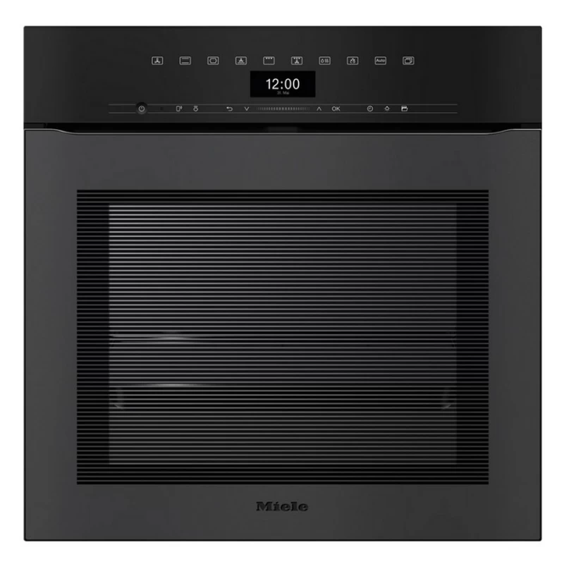 Miele H 7464 BPX Μαύρο Obsidian Ματ Φούρνος Άνω Πάγκου 60εκ. (12305080)