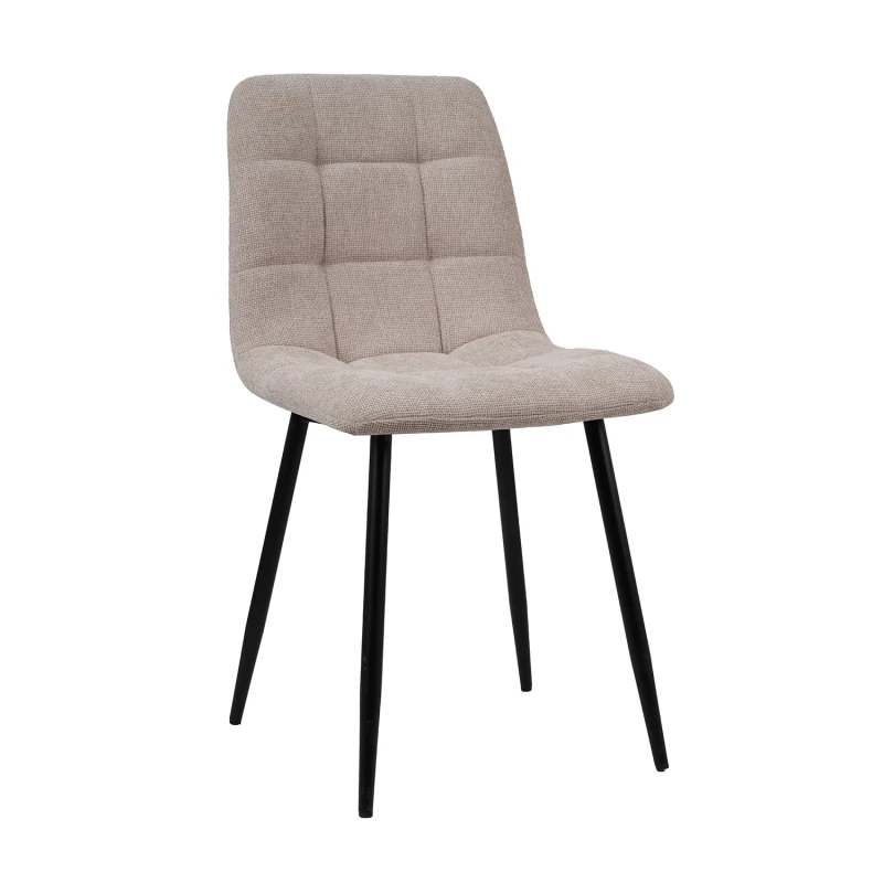 Varossi Καρέκλα Loris Μπεζ 46 x 54.5 x 89 (300-027)