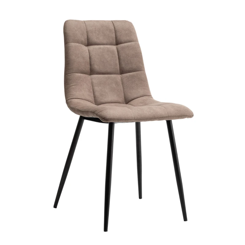 Varossi Καρέκλα Loris Special Μόκα 46 x 54.5 x 89 (300-029)