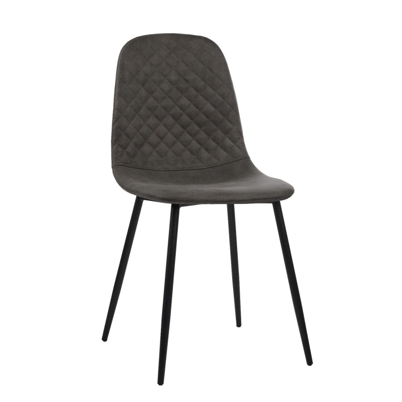 Varossi Καρέκλα Antonella Special Γκρι 45.5 x 53 x 87 (300-034)