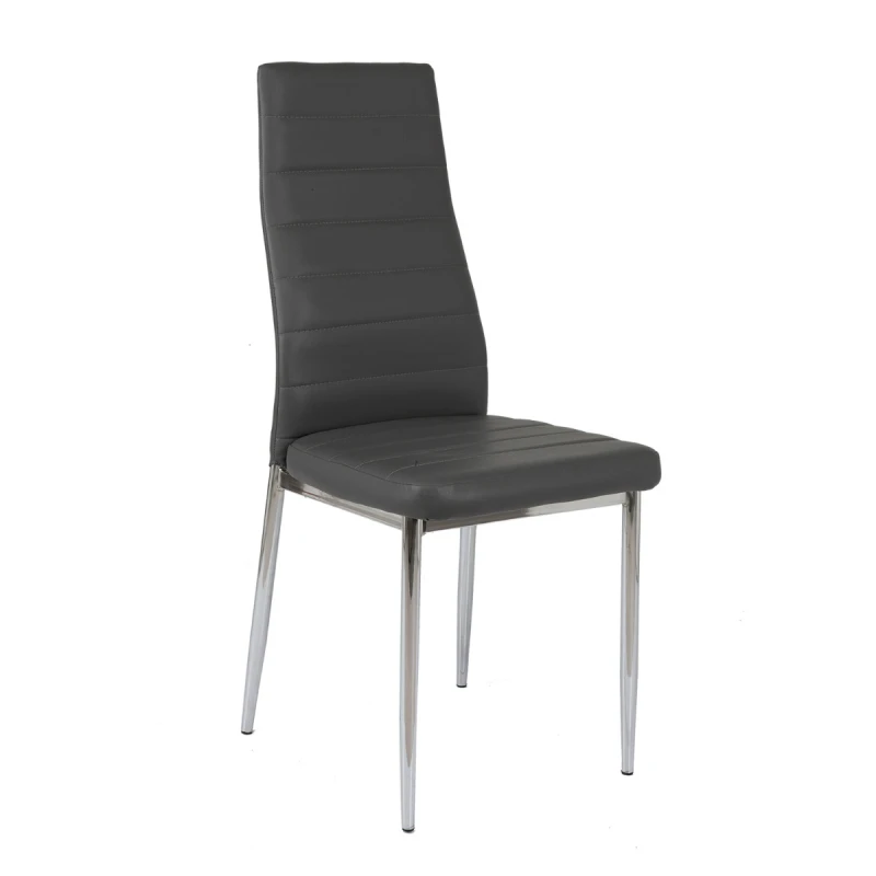 Varossi Καρέκλα Patricia Γκρι 40 x 39 x 96 (300-180)
