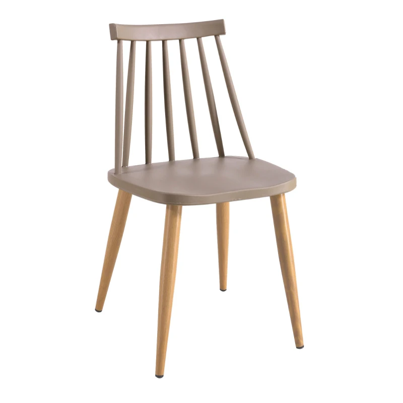 Varossi Καρέκλα Eri Mόκα 43 x 47 x 80 (900-203)
