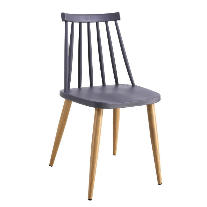 Varossi Καρέκλα Eri Γκρι 43 x 47 x 80 (900-204)