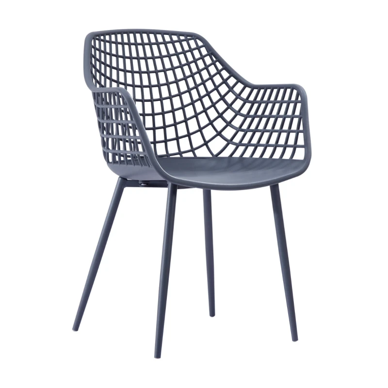 Varossi Πολυθρόνα Susan Γκρι 56 x 57 x 84 (900-007)