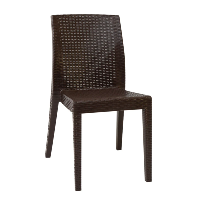 Varossi Καρέκλα Tiara Καφέ 41 x 53 x 85 (900-023)