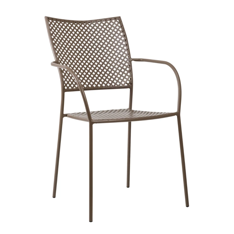 Varossi Πολυθρόνα Vittoria Μόκα 53 x 55 x 90 (700-002)