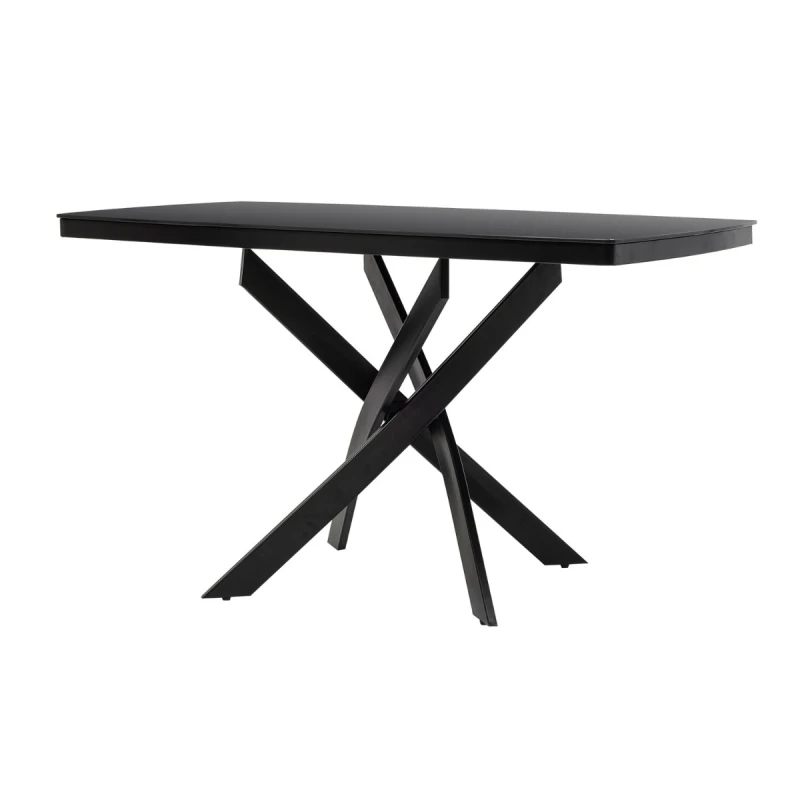 Varossi Τραπέζι Orion Μαύρο 135 x 80 x 75 (100-076)