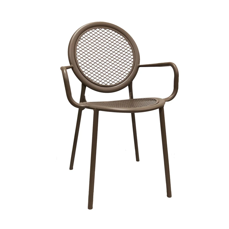 Varossi Πολυθρόνα Zenia Μόκα 54 x 57 x 90 (700-019)