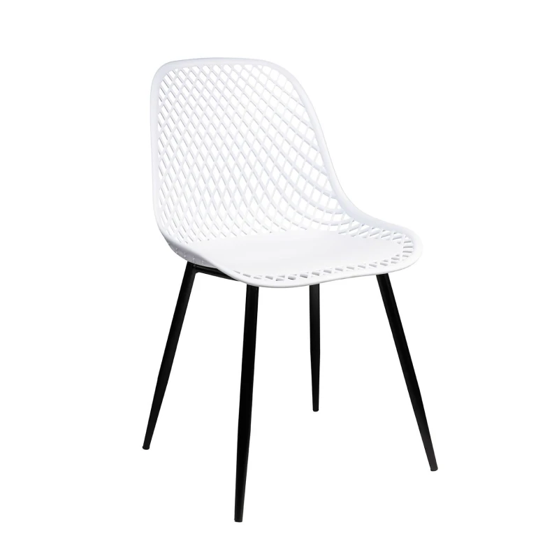 Varossi Καρέκλα Lida Λευκό 47 x 54 x 84 (900-230)