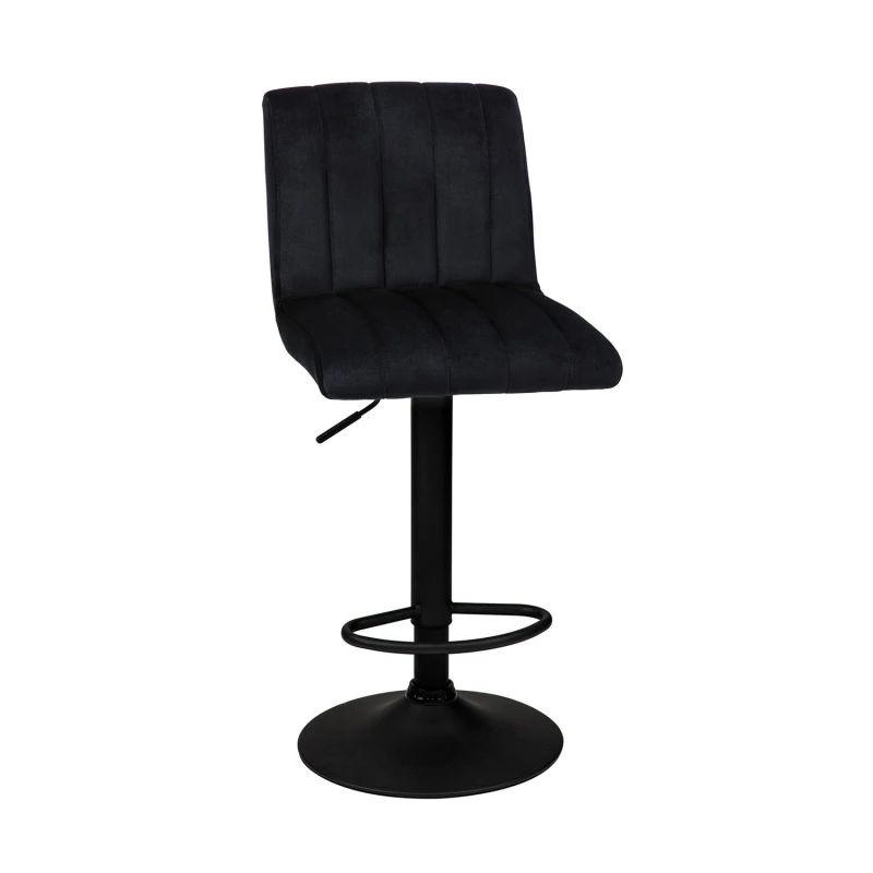 Varossi Σκαμπό Bono Μαύρο 40 x 51 x 91-111 (200-082)