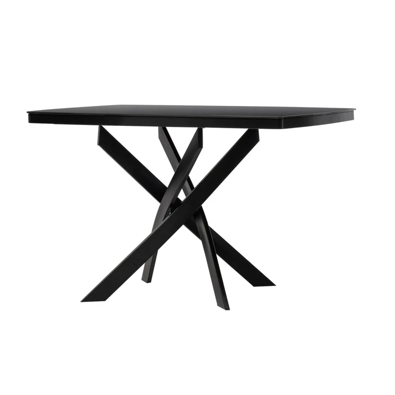 Varossi Τραπέζι Orion 120 Μαύρο 120 x 75 x 75 (100-080)