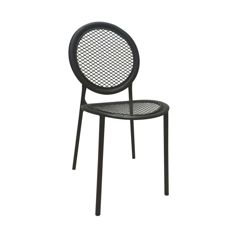 Varossi Καρέκλα Zenia-C Μαύρο 54 x 42.5 x 90 (700-022)