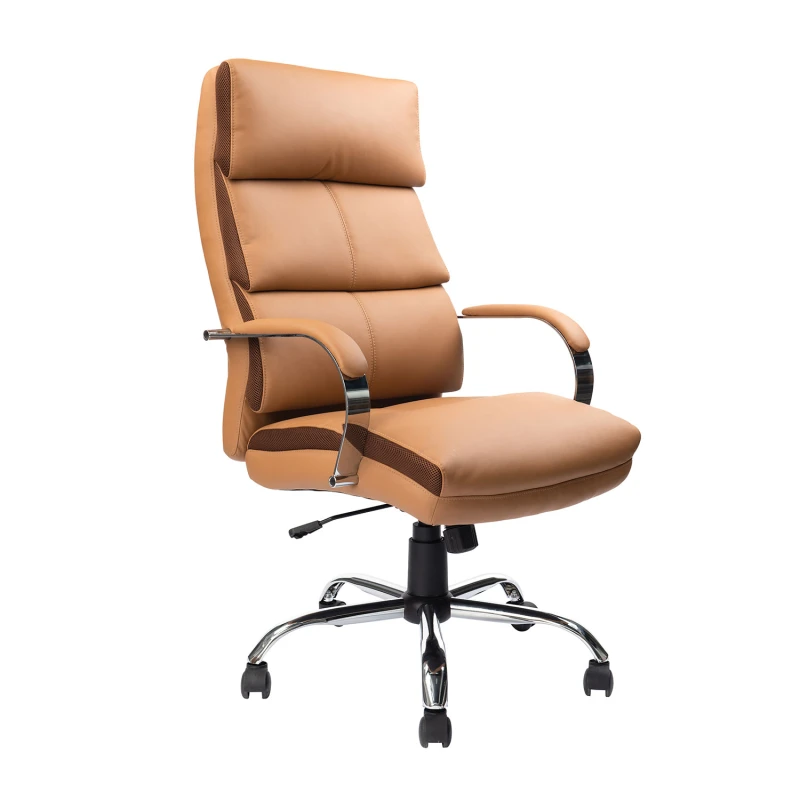 Varossi Καρέκλα Γραφείου Anesa Μόκα 66 x 74 x 114-122 (500-072)