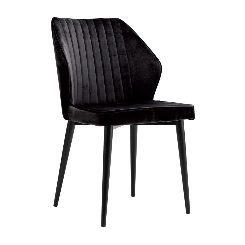 Varossi Καρέκλα Rihanna Μαύρο 49 x 61 x 84 (300-299)