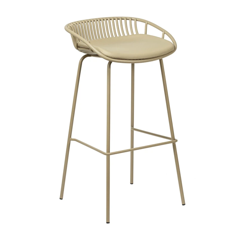 Varossi Σκαμπό Aperol Μόκα 45 x 49 x 88 (900-251)