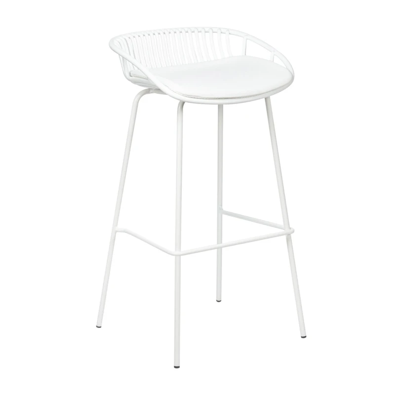 Varossi Σκαμπό Aperol Λευκό 45 x 49 x 88 (900-252)