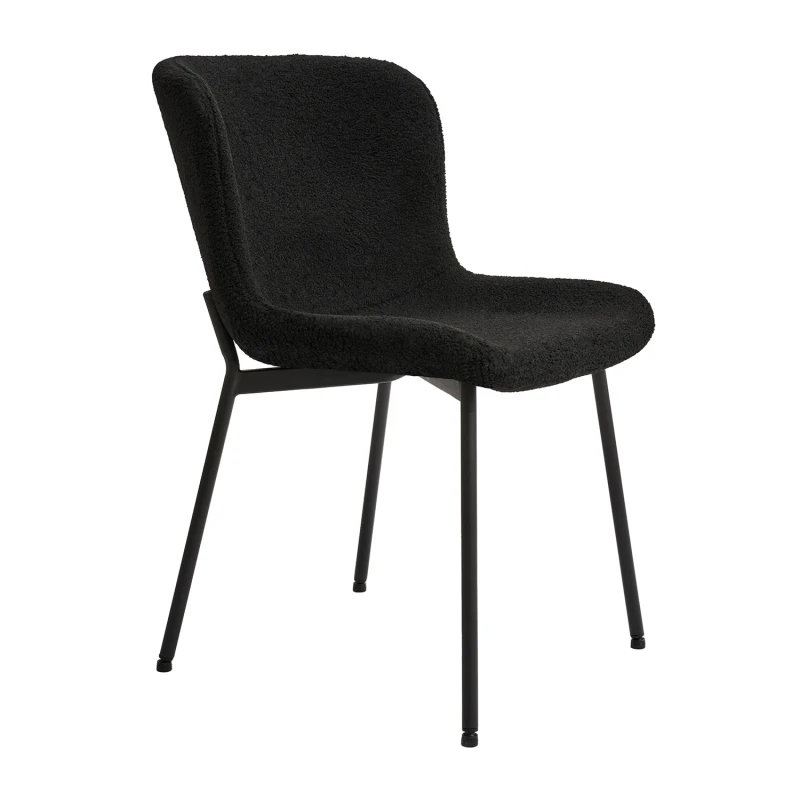 Varossi Καρέκλα Melina Μαύρο 48 x 59 x 80 (300-340)