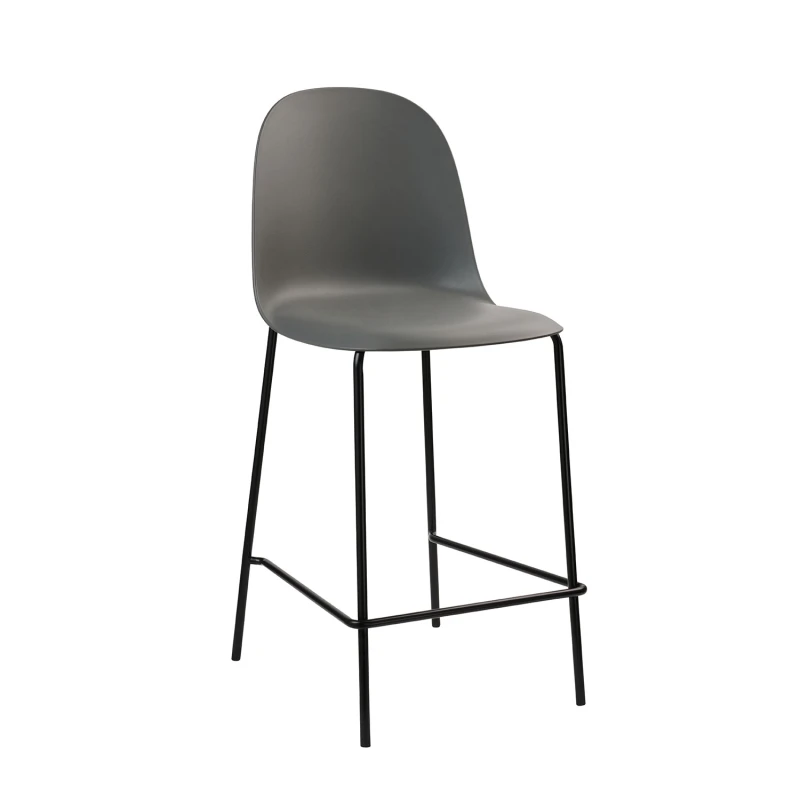 Varossi Σκαμπό Mango-Bar Γκρι 45 x 51 x 100 (900-303)