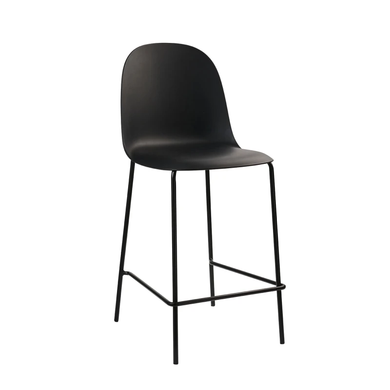 Varossi Σκαμπό Mango-Bar Μαύρο 45 x 51 x 100 (900-305)
