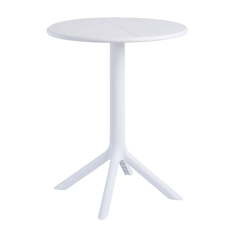 Varossi Τραπέζι Moreno Λευκό Φ60 x x 76 (900-308)