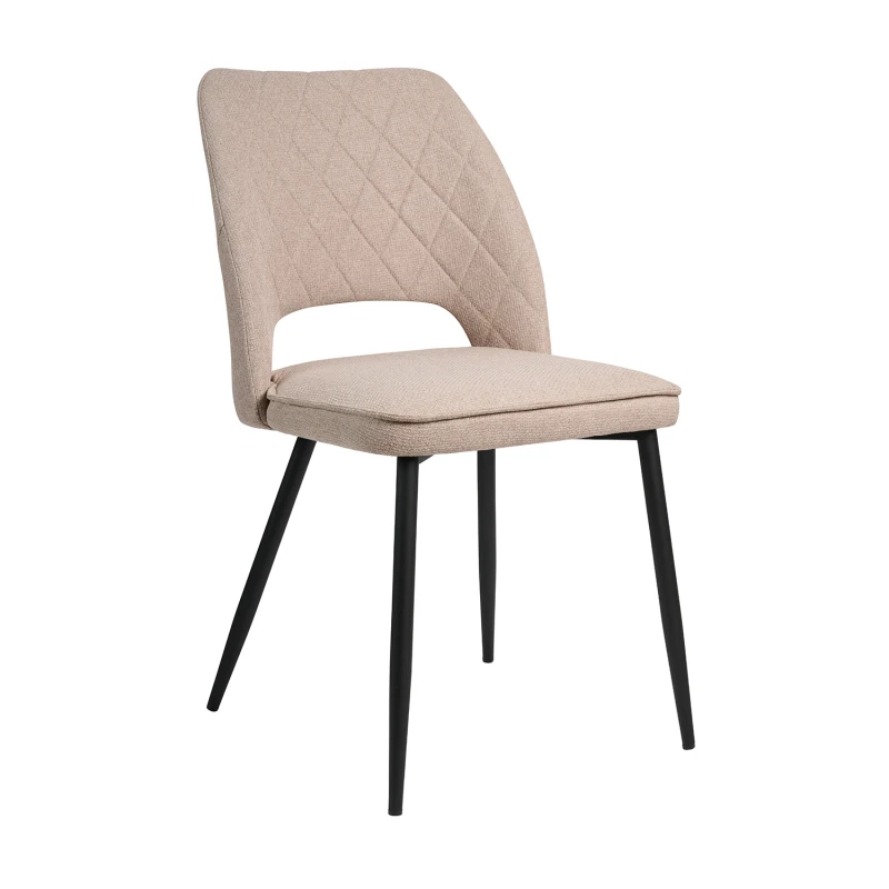 Varossi Καρέκλα Kristy Μπεζ 45 x 57 x 83 (300-364)