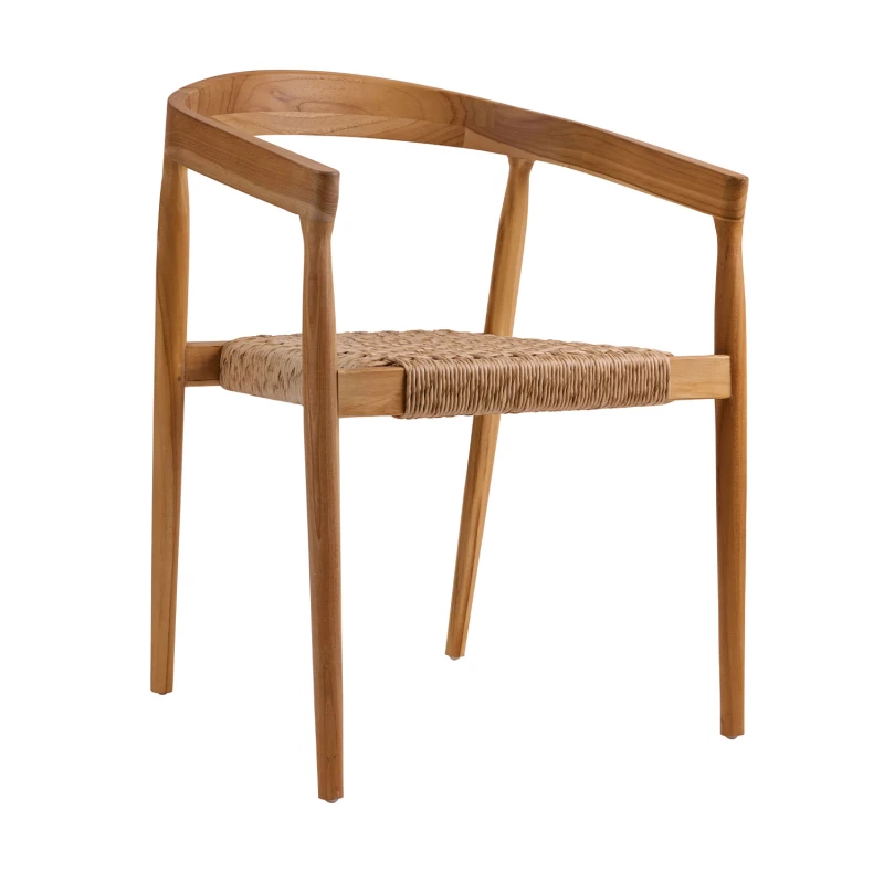 Varossi Πολυθρόνα Amora Φυσικό 58 x 55 x 78.5 (901-005)