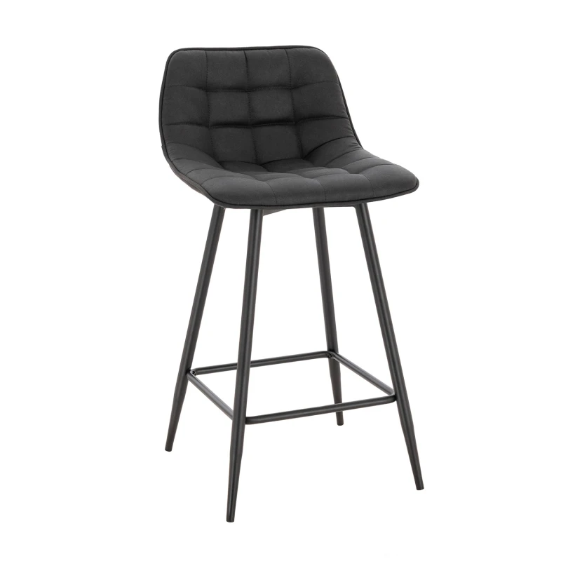 Varossi Σκαμπό Blend Special Mαύρο 43 x 40 x 88 (200-119)