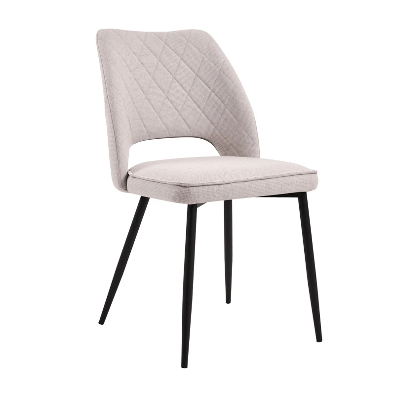Varossi Καρέκλα Kristy ανοιχτό μπεζ 45 x 57 x 83 (300-378)