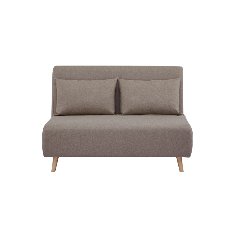 Varossi Καναπές - Κρεβάτι Scoop - 120 γκρεζ 122 x 91 x 84 (400-009)