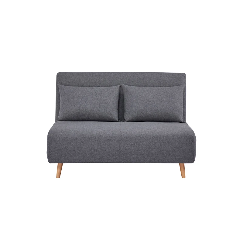 Varossi Καναπές - Κρεβάτι Scoop - 120 γκρι 122 x 91 x 84 (400-010)