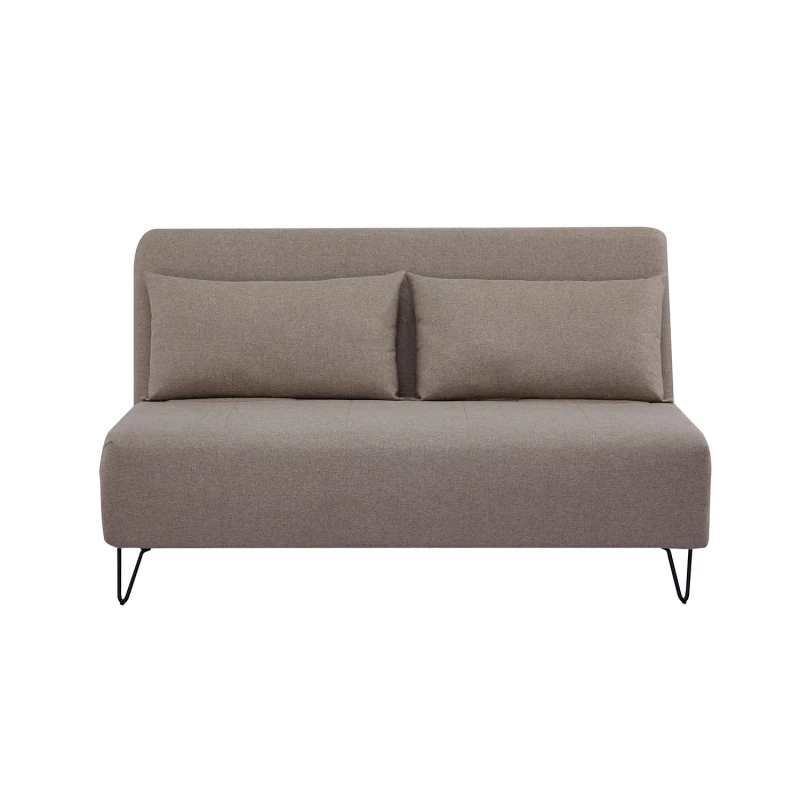 Varossi Καναπές - Κρεβάτι Duo γκρεζ 141 x 90 x 81 (400-012)