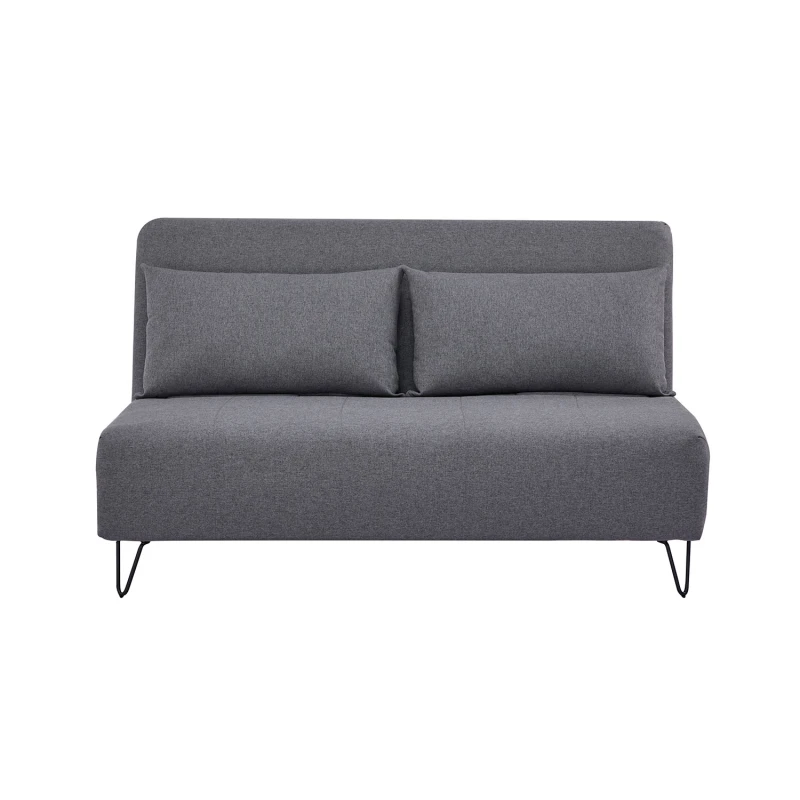 Varossi Καναπές - Κρεβάτι Duo γκρι 141 x 90 x 81 (400-013)