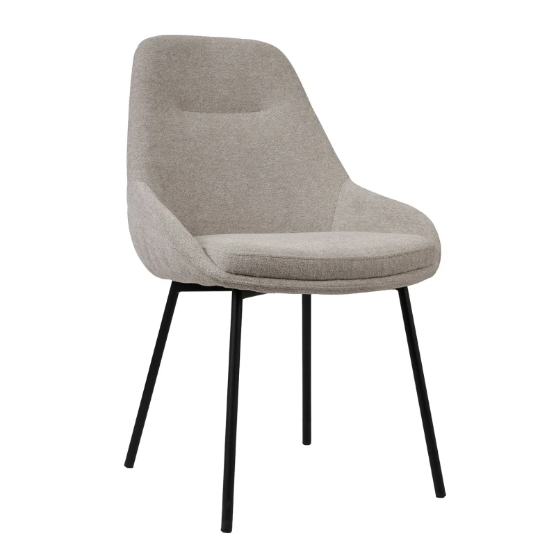 Varossi Καρέκλα Riviera μπεζ 55 x 60 x 87 (300-415)